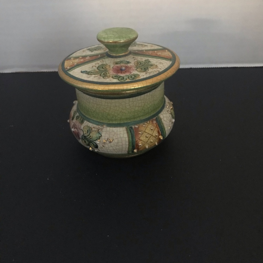 Trinket Box Italy/Art Center Deca Mano Amalti Y